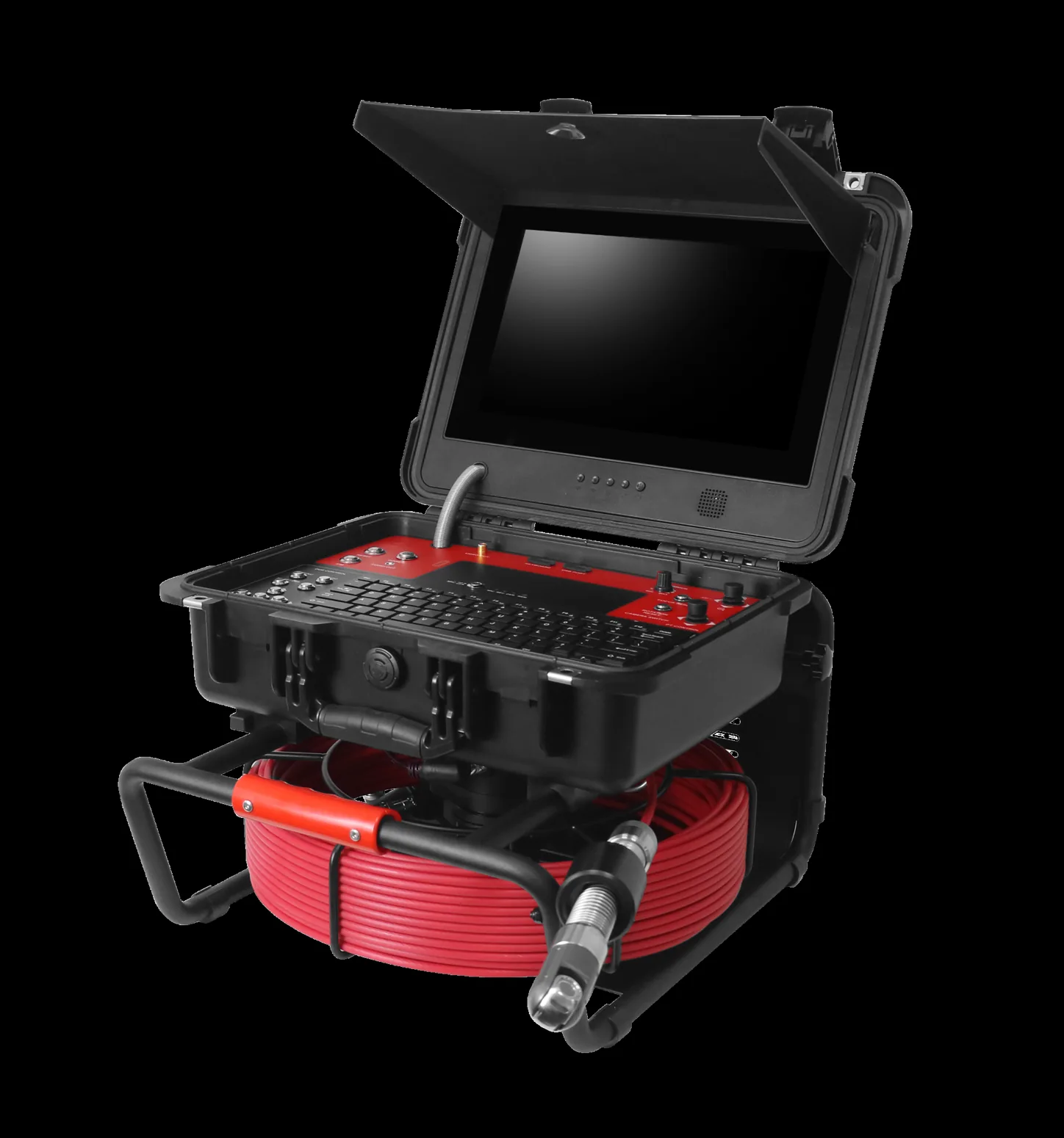 V13 industrial pipe inspection camera from three quarter angle