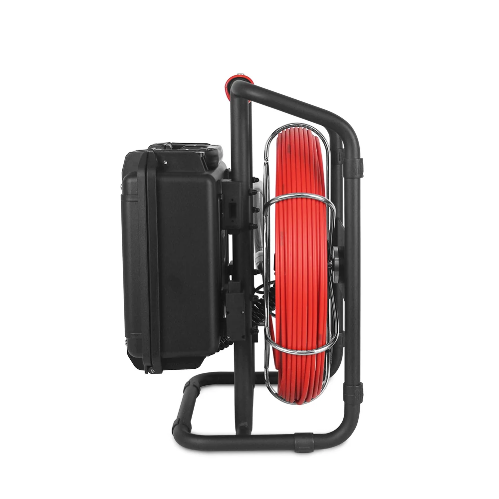 Push rod reel and frame
